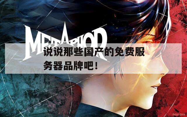 说说那些国产的免费服务器品牌吧！